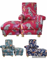 Adult Armchair & Footstool