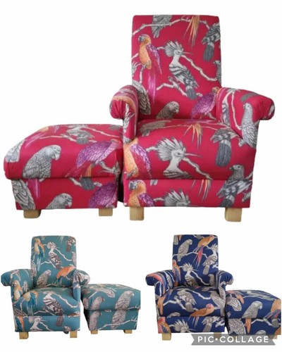 Adult armchair footstool - armchair, &