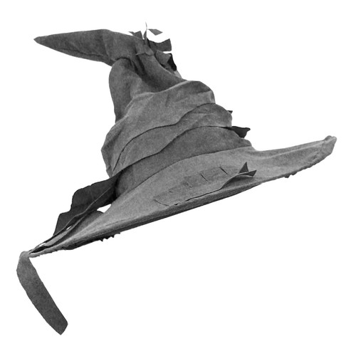 Grey witch wizard - grey, hat