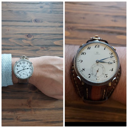 Omega pocket watch conversion - watch,