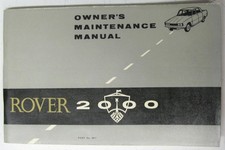ROVER 2000 SC/TC/Automatic Car