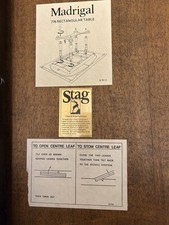 Stag Madrigal Table and Six