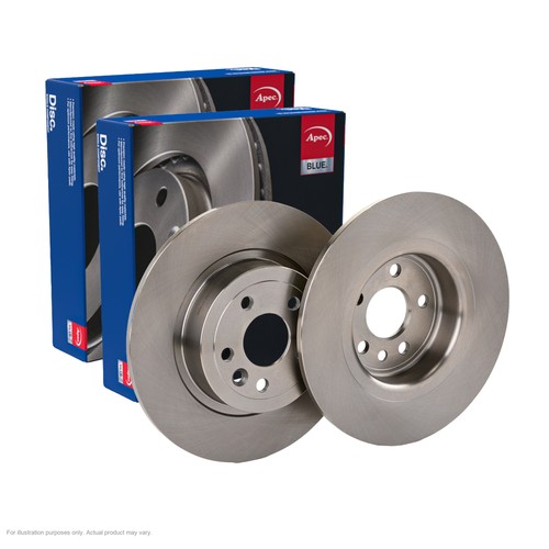 Apec rear brake discs for - discs,