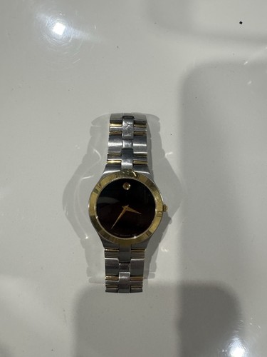 Movado museum black dial - museum,