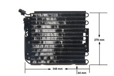 MAHLE AC316000S A/C Condenser