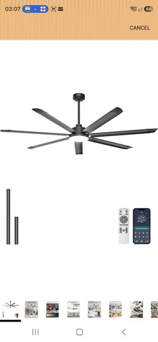 Ohniyou inch ceiling - ceiling, fans