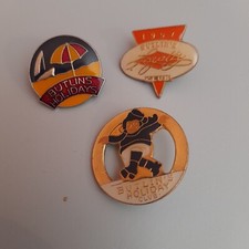 Butlins Vintage badges X 3 See Photographs