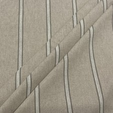 Columbia Stripe Grey Fabric