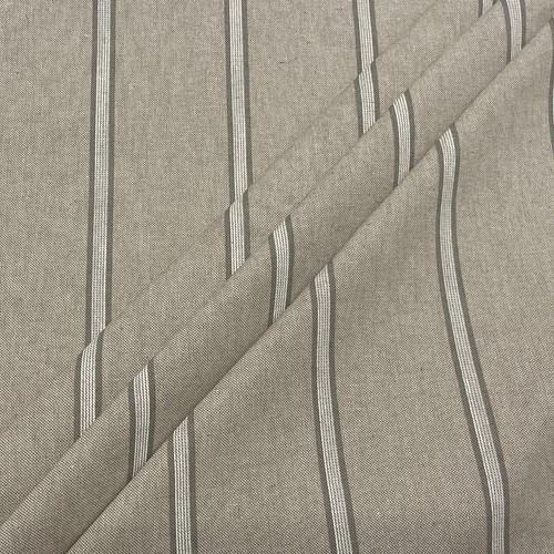 Columbia stripe grey fabric - stripe,