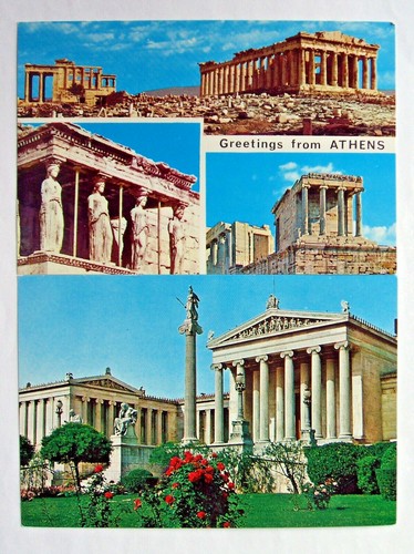 Postcards athens - postcards, (2)
