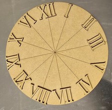 Clock Face  Numbers -25mm