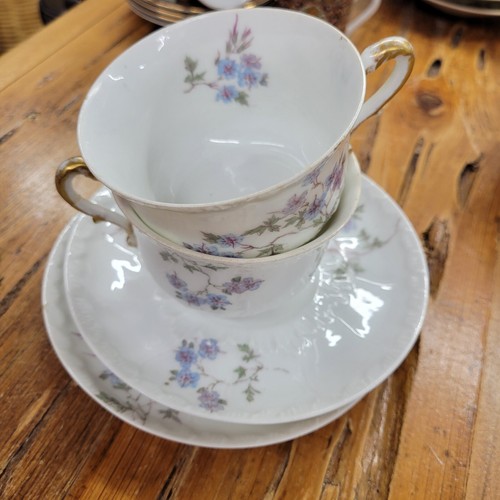 Antique limoges set cups - of, 2