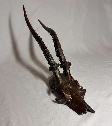 Decorative metal antelope - decorative,