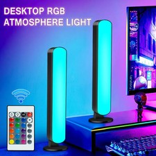 Smart RGB LED Light Bars Colour Changing Music TV Backlight Computer Gaming UK