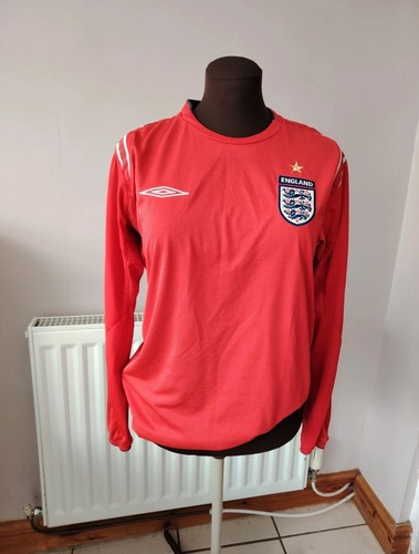 2004 red england shirt - 2004,