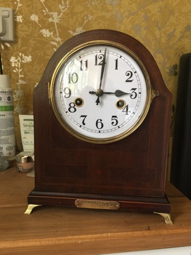 Early 1900s mantel clock non - early,