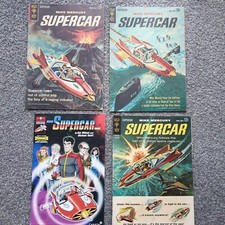 SUPERCAR Comics #1 /2 /3 TV