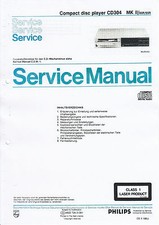 Service manual for Philips CD