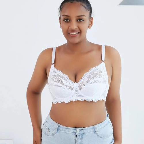 Ladies plus size bra cotton - size,