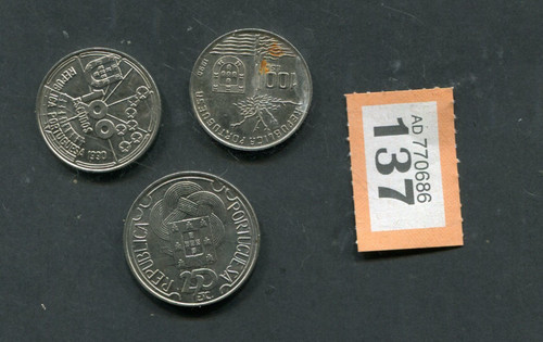 Lot coins portugal - of,
