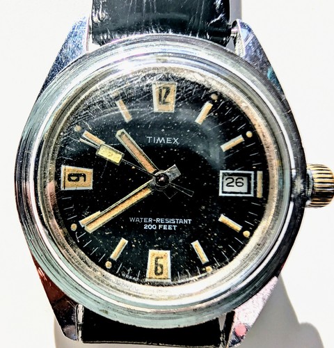 1960s mens timex divers - 1960s,