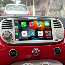 7" For Fiat 500 2007-2015