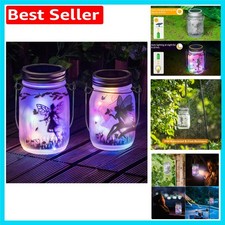 Charming Solar Mason Jar Fairy