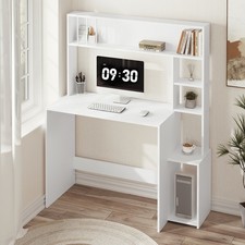 Computer Desk with Storage Shelf Computer Gaming Table Study Desk Home Office