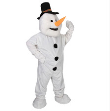 Adult Deluxe SNOWMAN MASCOT