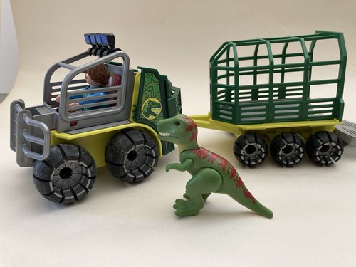 Playmobil dinosaur transporter - dinosaur,