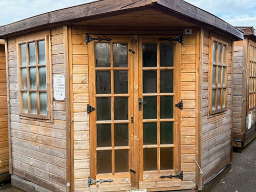 8x8 corner belvoir summerhouse - 8x8,