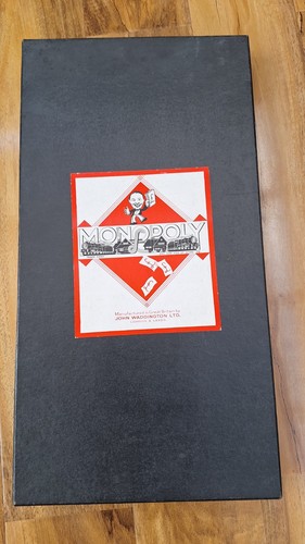 Vintage monopoly board game - board,