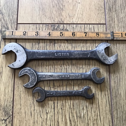 Vintage lister spanner s - 3,