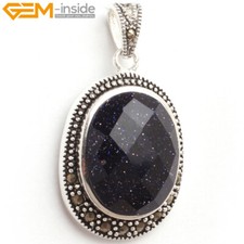 Silver Oval Marcasite