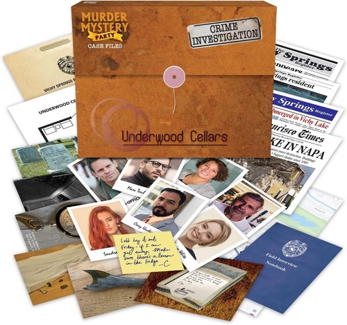 Murder mystery case files - case,