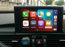 AUDI C7 A7 S7 RS7 APPLE CAR PLAY + ANDROID AUTO SAT NAV 2024 EU MAPS MMi UPDATE