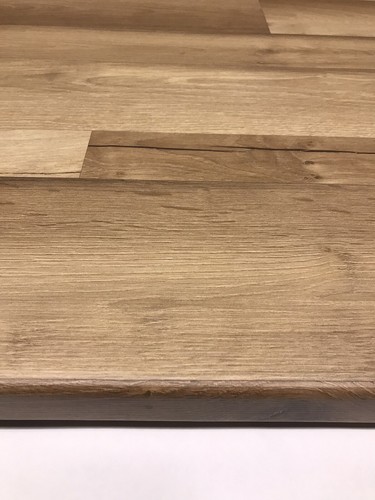 Blockboard oak effect kitchen - blockboard,