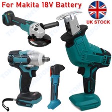 Electric Cordless Brushless Angle Grinder Impact Wrench For Makita 18V Battery