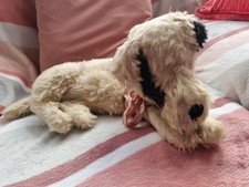 Vintage mohair dog pyjama - pyjama, case