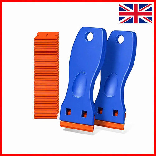 Plastic window glass scraper - plastic,