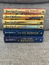 David Walliams Children's Books All Hardback X6 Book Bundle Lot