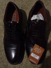 Men Black Leather Henkey Shoes