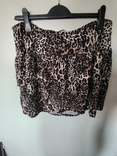 Leopard Print RaRa Skirt Size 16