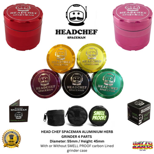 Headchef spaceman herb grinder - headchef,