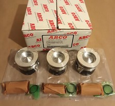 Smart ForTwo 799cc 3 Cyl Diesel (OM660) - Set 3 Arco Pistons (+0.5mm) NOS