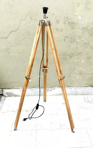 Teak wooden adjustable - teak, tripod