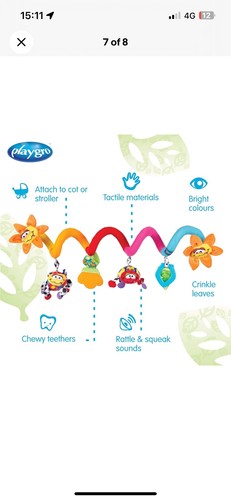 Playgro twirly whirly bugs - playgro,