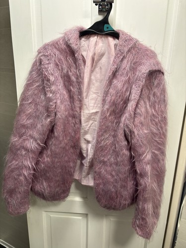 Vintage hand knit mohair - hand, mohair?