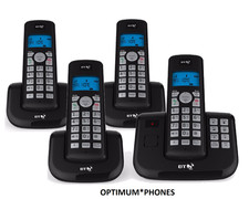 BT 3560 Quad Digital Cordless Answerphone With Nuisance Call Blocker In Black