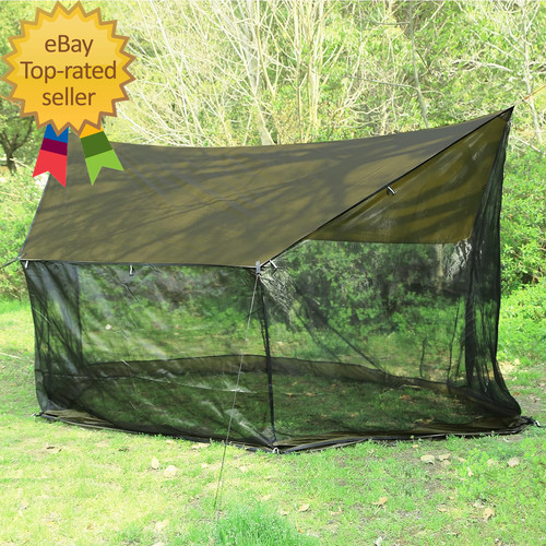 Screen house for hammock canoe - screen,